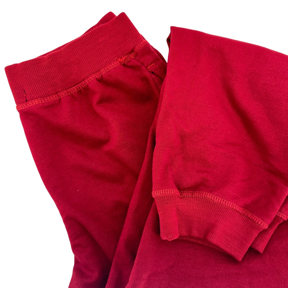 True Religion Red Moto Jogger Sweatpants Youth Size Large Cotton Blend